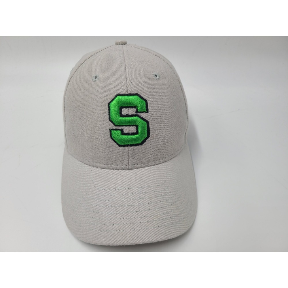 Michigan State University Spartans Adidas Flex Fitted S-M Hat Cap Men Women NCAA